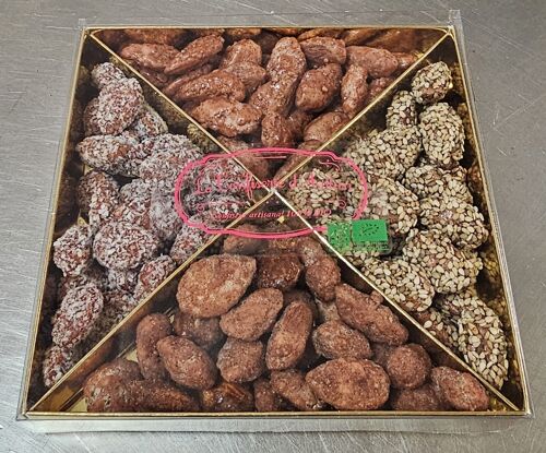 Boite assortiments caramélisées- 200 grammes