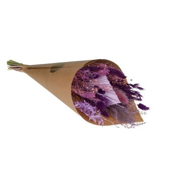 Fleurs séchées - Field Bouquet Exclusive - Violet 3