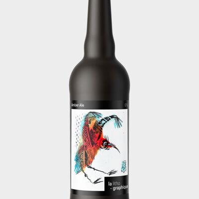 Bière Ambrée Bio 33cl - Litho-Graphique