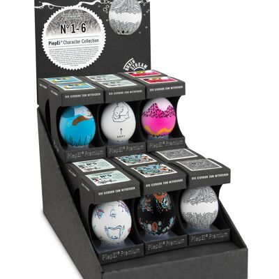 Display PiepEi Character Collection / 18 pieces / Intelligent egg timer