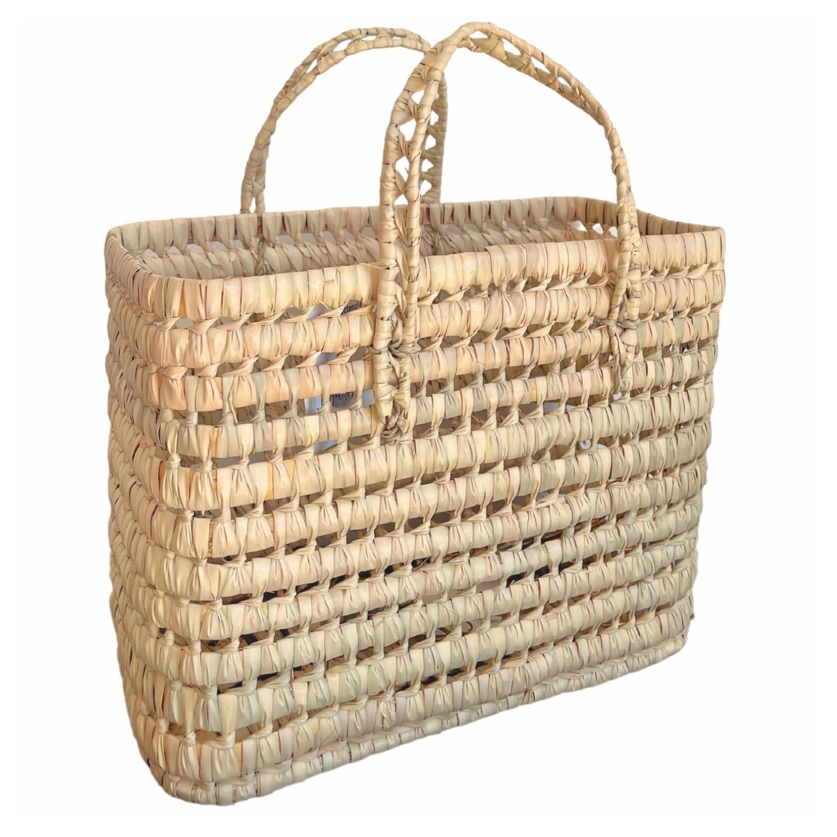 Buy wholesale Palm leaves shopping basket