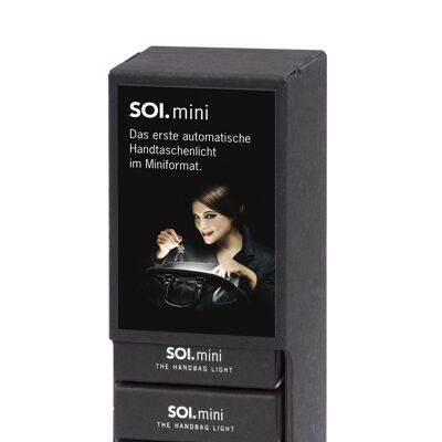 SOI.mini Display / Anthrazit / 24 Stück / automatisches Taschenlicht