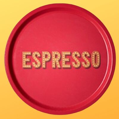 “Espresso” tray