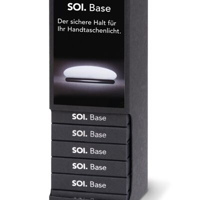 SOI. Base display / 24 pieces / holder for SOI pocket light