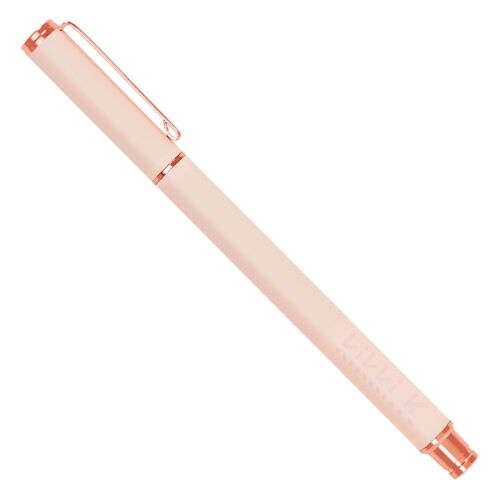 Metal rollerball pen blush: self