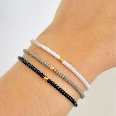 Bracelet Perle de rocaille en nylon, rocaille, bracelet fin