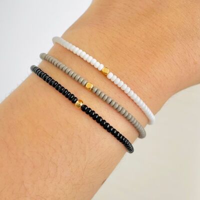 Nylon seed bead bracelet, seed bead, fine bracelet
