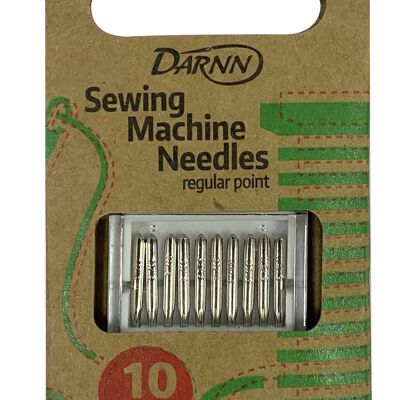 SEWING MACHINE NEEDLES (Pack 10), Sharp Point Sewing Machine Needles, Domestic Needles for Sewing Machine, Universal Sewing Machine Needles