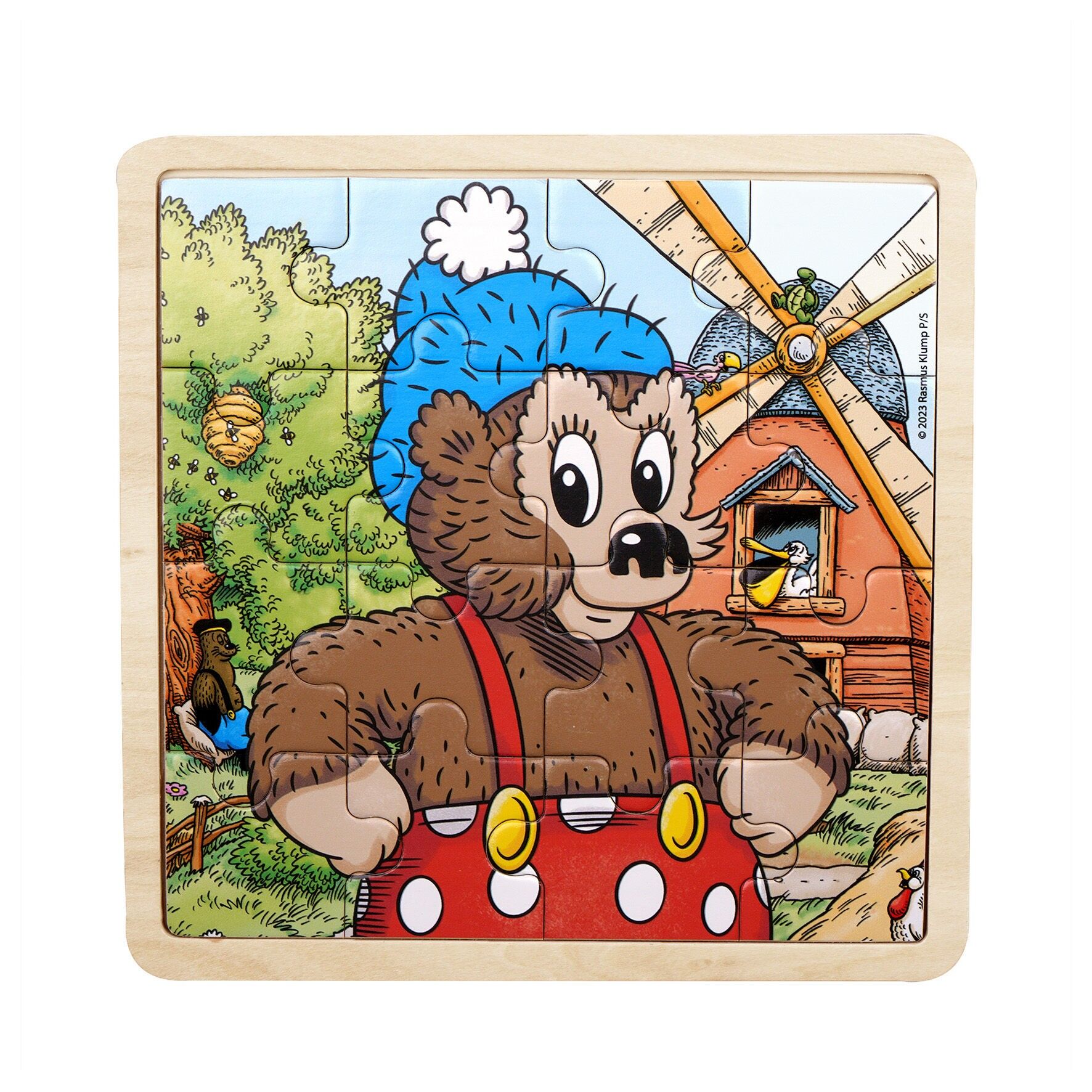 Rasmus Klump - FSC - Puzzle in legno