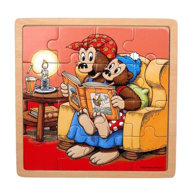 Rasmus Klump - FSC - Wooden Puzzle - Read aloud