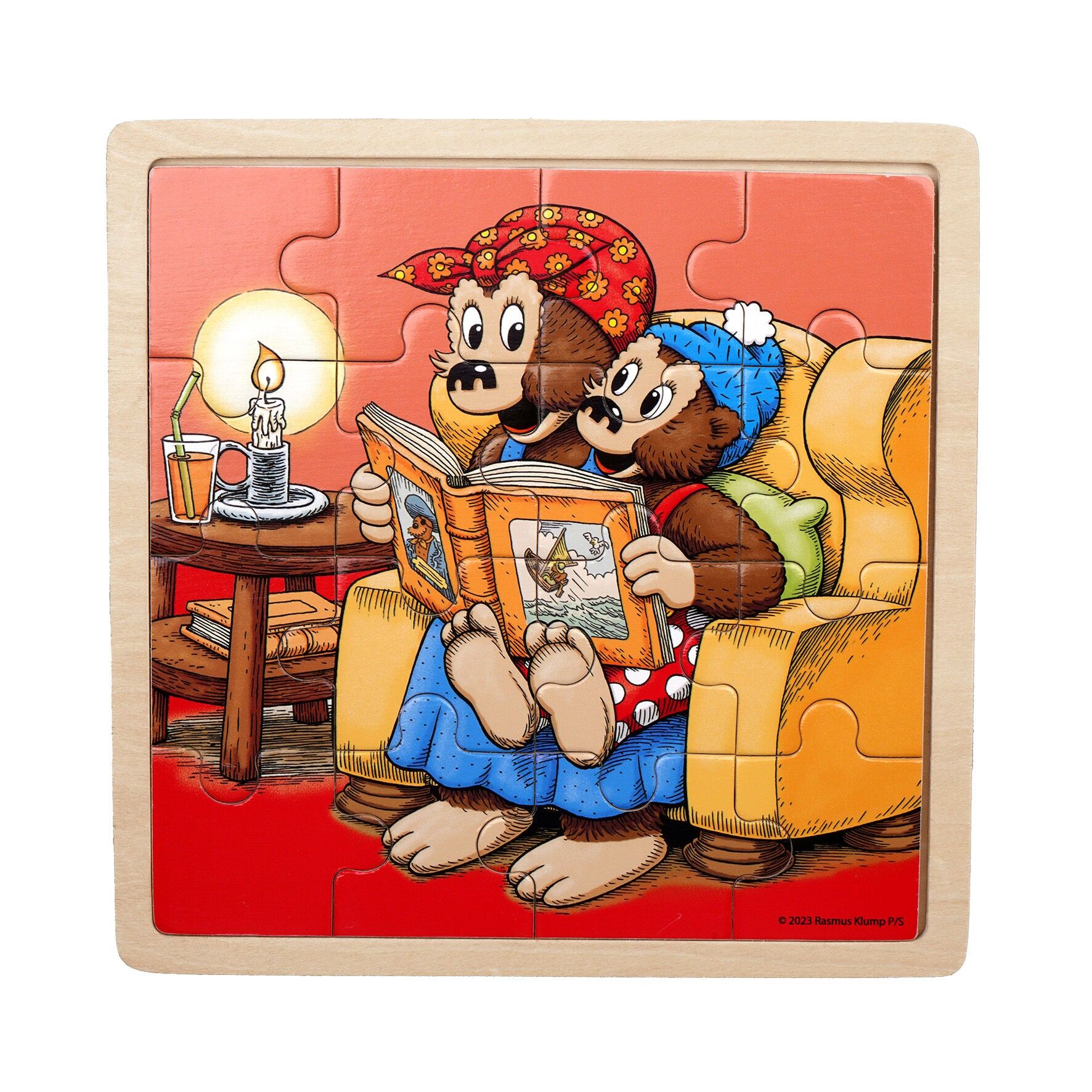 Rasmus Klump - FSC - Puzzle in legno - Leggi ad alta voce