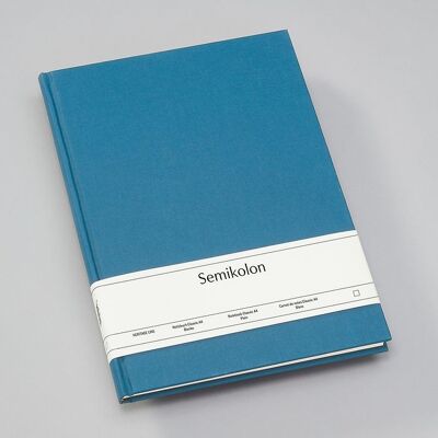 Cuaderno Classic (A4), azul, en blanco