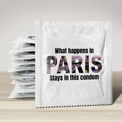 Condón: Lo que pasa en París sigue siendo condón
