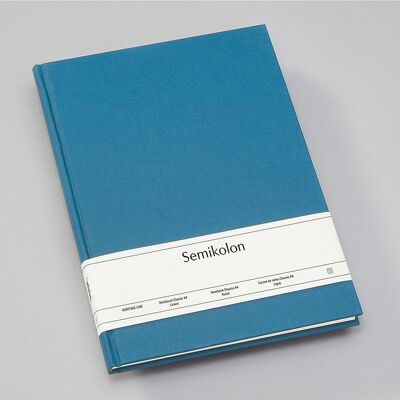 Notebook Classic (A4), azzurro, lined