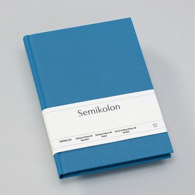 Cuaderno Classic (A5), azul, punteado