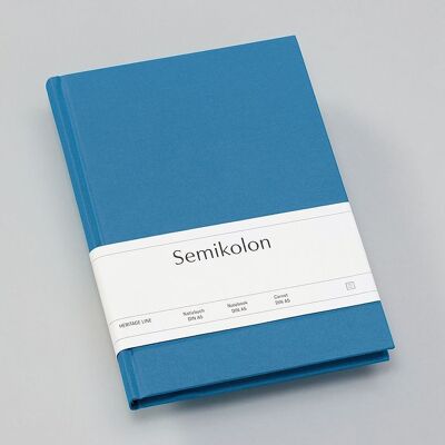 Notebook Classic (A5), azzurro, lined
