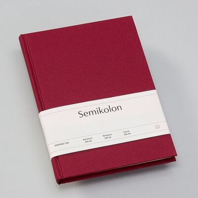 Notebook Classic (A5), burgundy, lined