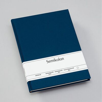 Cuaderno Classic (B5), azul marino, en blanco
