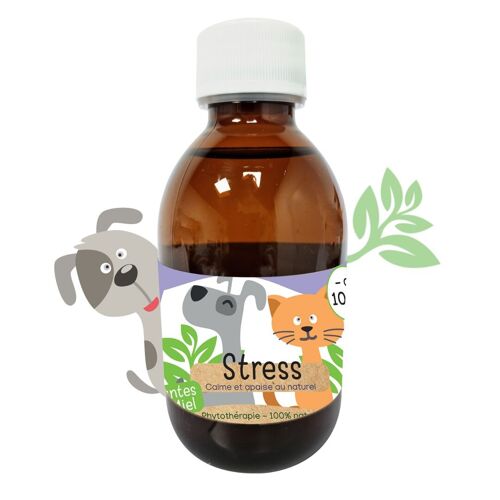 Sirop Naturel Anti-Stress 200mL - Chiens et Chats de - 10KG