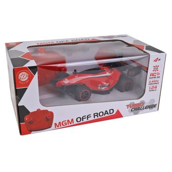 TURBO CHALLENGE - MGM Off Road - Off Road - 099646 - Voiture Télécommandée - Modèle Aléatoire - 1/24 - Piles Non Incluses - Plastique - À Partir de 4 ans 2