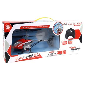Achat TURBO CHALLENGE - Elite Copter MK1 - Hélicoptère - 400307
