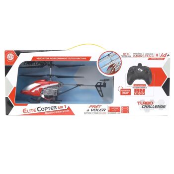 Achat TURBO CHALLENGE - Elite Copter MK1 - Hélicoptère - 400307
