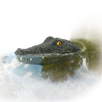 TURBO CHALLENGE - Crocodile - Animals - 094876 - Bateau Télécommandé - Vert - 1/3 - Prêt à Naviguer - Batterie Rechargeable et Piles incluses - Plastique - À Partir de 6 ans 4