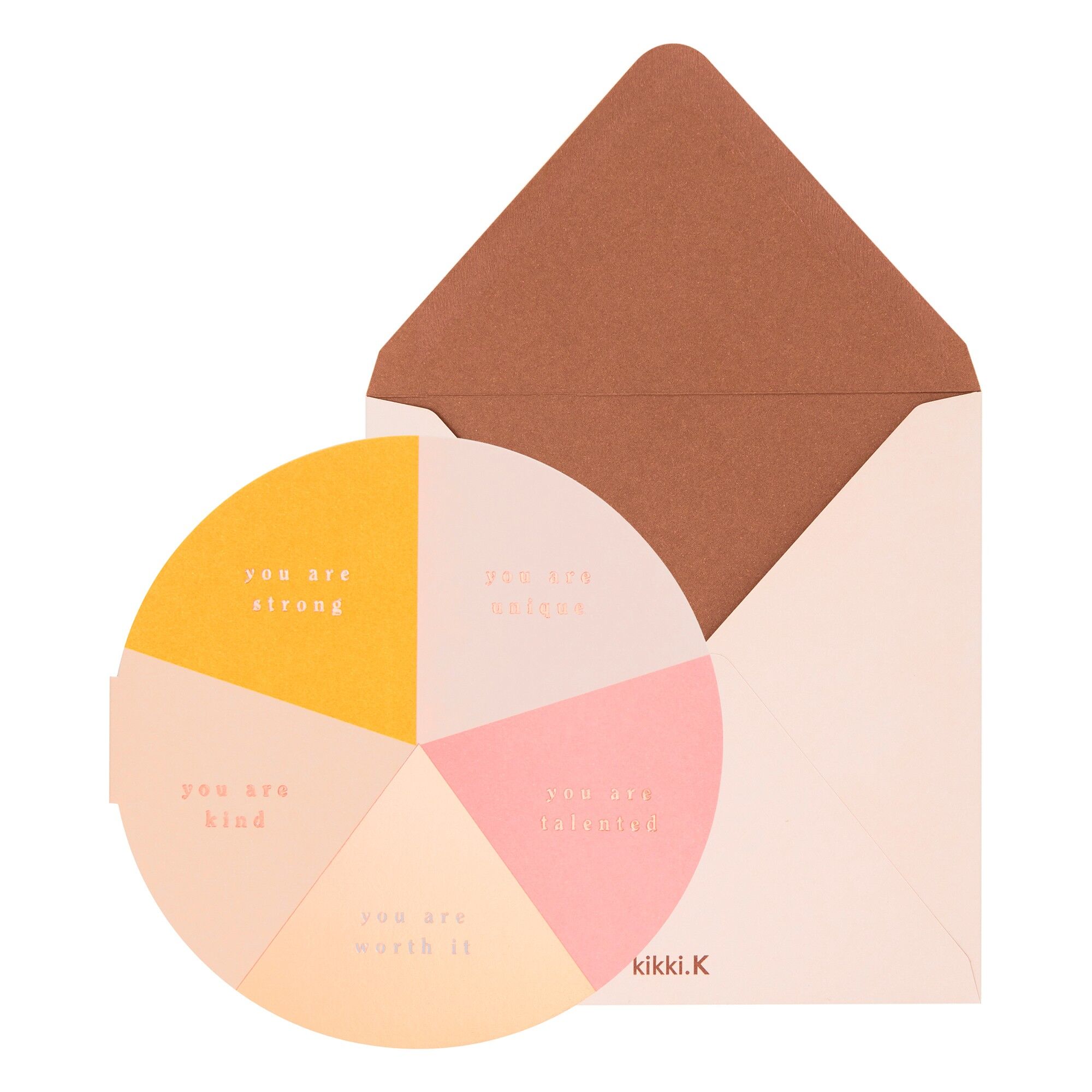 Greeting card you are multi: self