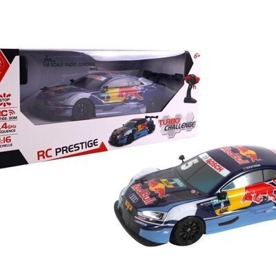TURBO CHALLENGE - Audi Red Bull Racing - RC Prestige - 096016 - Voiture Télécommandée - Bleu - 1/16 - Piles Non Incluses - Plastique - À Partir de 6 ans
