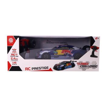 TURBO CHALLENGE - Audi Red Bull Racing - RC Prestige - 096016 - Voiture Télécommandée - Bleu - 1/16 - Piles Non Incluses - Plastique - À Partir de 6 ans 3