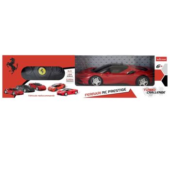TURBO CHALLENGE - Ferrari SF90 Stradale - RC Prestige - 095606 - Voiture Télécommandée - Rouge - 1/24 - Piles Non Incluses - Plastique - À Partir de 6 ans 3