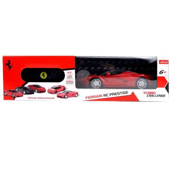 TURBO CHALLENGE - La Ferrari - RC Prestige - 095605 - Voiture Télécommandée - Rouge - 1/24 - Piles Non Incluses - Plastique - Jouet Enfant - Cadeau - À Partir de 6 ans 3