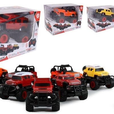 TURBO CHALLENGE - Tout Terrain - 4X4 - 099168 - Voiture Télécommandée - Modèle Aléatoire - 1/43 - Piles Non Incluses - Plastique - Jouet Enfant - Cadeau- À Partir de 5 ans