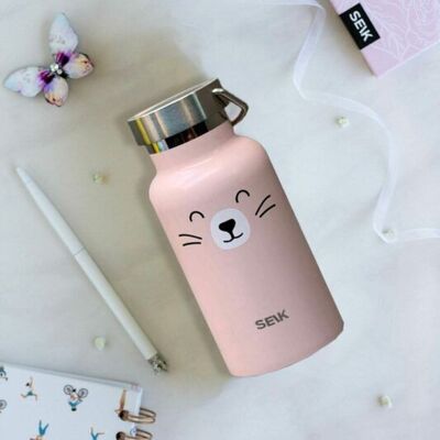 Water Bottle/Thermos - little kitty 350ml