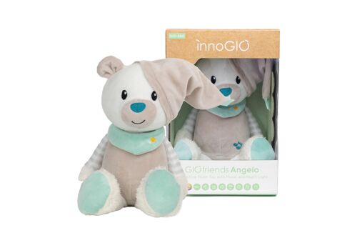 Peluche interattivo con luce notturna e melodie GIOfriends Angelo