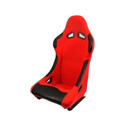Sports seat upholstery - red