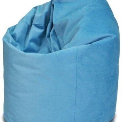 Beanbag 110cm turquoise fabric
