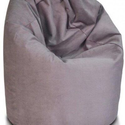Beanbag 110cm light gray fabric