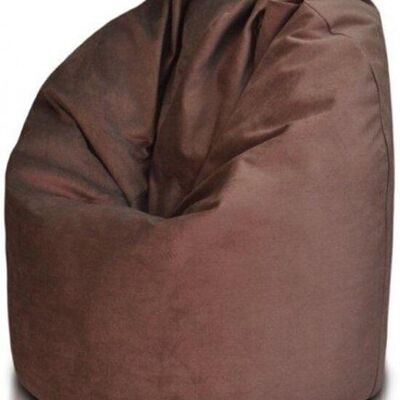 Beanbag 110cm brown fabric