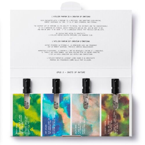 OPUS 3 : COFFRET DÉCOUVERTE 4x2ml