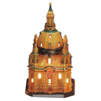 Donne lanterna / Chiesa Dresda illuminata