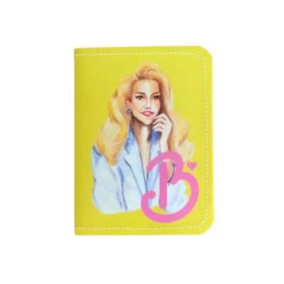 “BARBIE” CARD CASE - Yellow