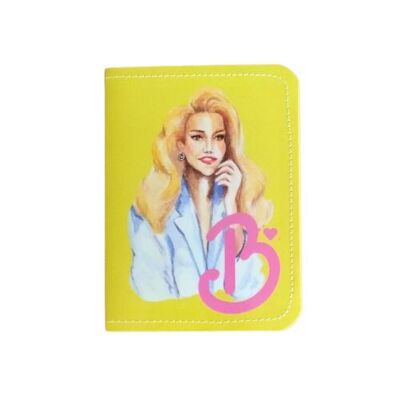 PORTA CARTE “BARBIE” - Giallo