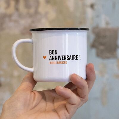 Alles Gute zum Geburtstag Old Branch Tasse