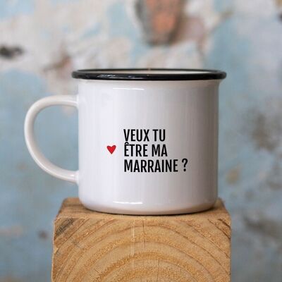 Mug Do you want to be my godmother? Family