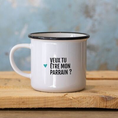 Taza ¿Quieres ser mi padrino? / Familia