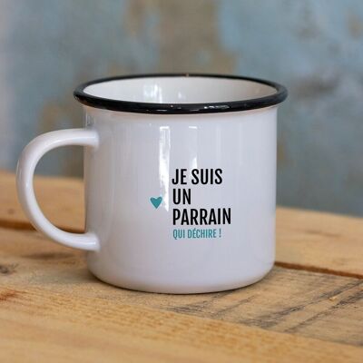 Mug Je suis un parrain qui déchire / Famille