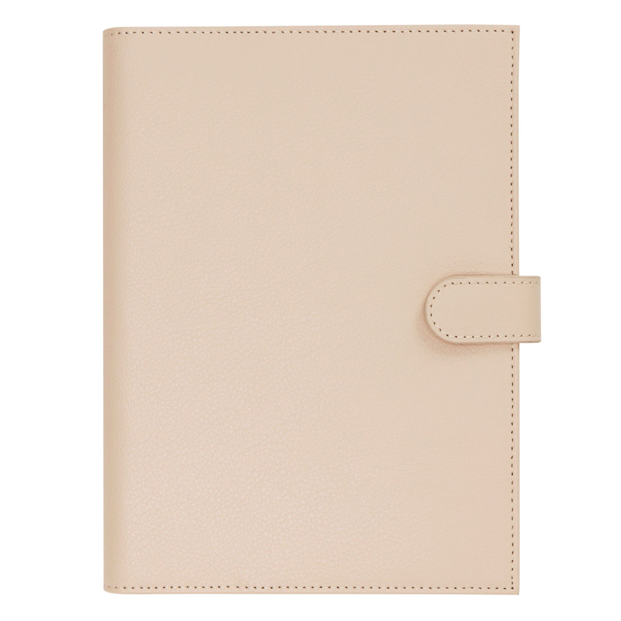 PORTE-CARNET A5 EN CUIR AMANDE: ÉDITION SIGNATURE