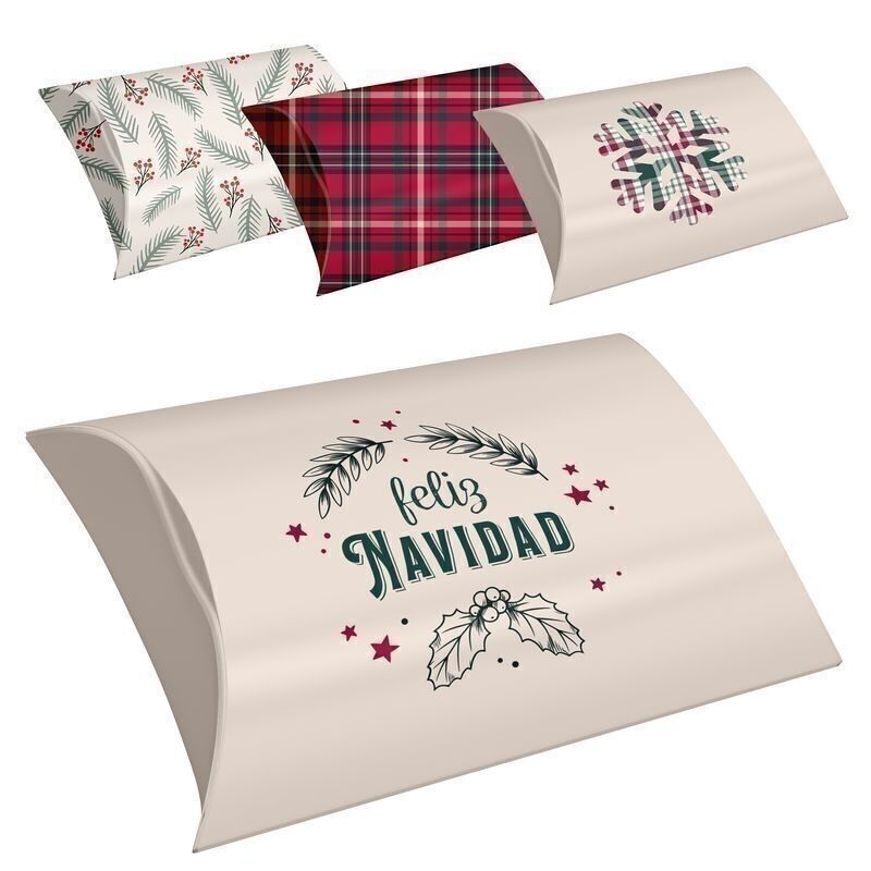 NAVIDAD - 4ER-GESCHENKKASTEN FÜR GESCHENK L CLASSIC CHRISTMAS HH304175