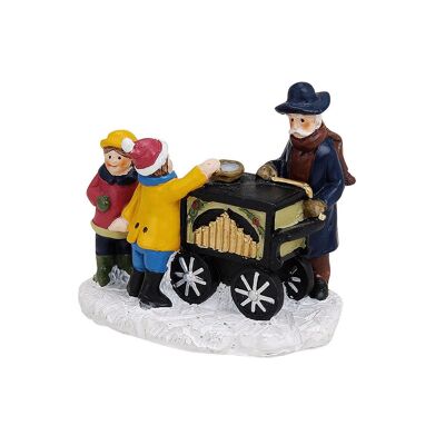 Miniature organ grinder made of poly